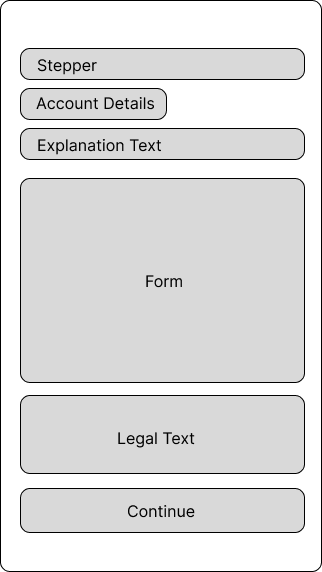 Low fidelity wireframe - example 3.